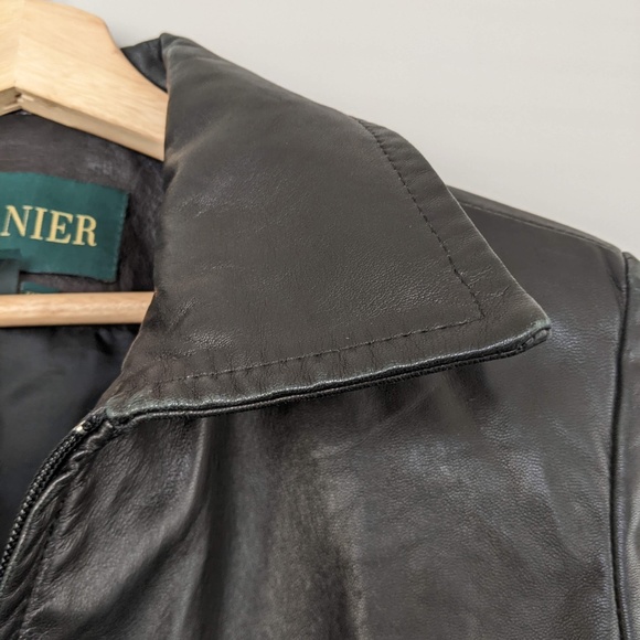 Classic black leather jacket, size small, Danier - Picture 13 of 16